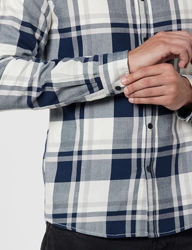 Image of Pepe Jeans Men's Regular Fit Full Sleeve Checkered Cotton Casual Shirt | Check Shirt for Man | Smart & Stylish | Multiple Styles | Mens Casual Shirts
