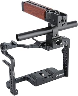 Niceyrig ・汎用カメラケージ カメラケージ ハンドル付 Amazon | NICEYRIG カメラケージ canon eos 80D/90Dに対応