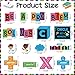 Pajean 59 Pcs Math Bulletin Board Set Cubes Math Keywords Symbol Poster Problem Solving Bulletin Board Decor Paper Cutouts for Home School Classroom Wall Educational Poster Teacher Supplies(59,Cube)