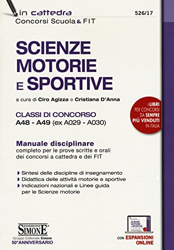 9788891416650 Scienze motorie e sportive
