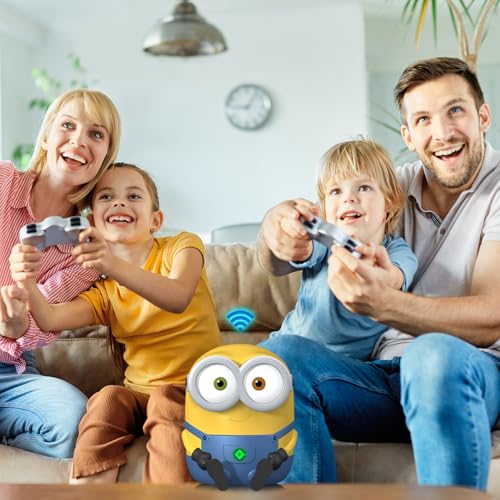 Image of Davolink Minions Series WiFi 6 / 6E Gaming Router WiFi Extender Dual & Tri-Band Gigabit Wireless Internet Mesh System Fast 8K Streaming Low Latency WPA3 Secure Home Wi-Fi (Bob)