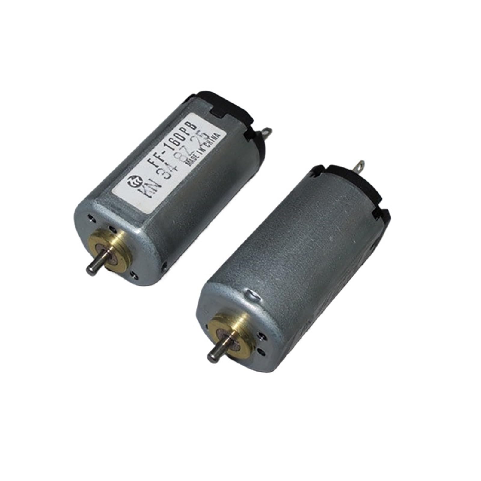 ROUPWKWO FF160PB-2852 Electronic Starter DC 1.5V-6V High Speed and High Torque Metal Brush Electronic Starter for Razors, Toy Shaft Dia 2mm 5500-22000rpm Motor