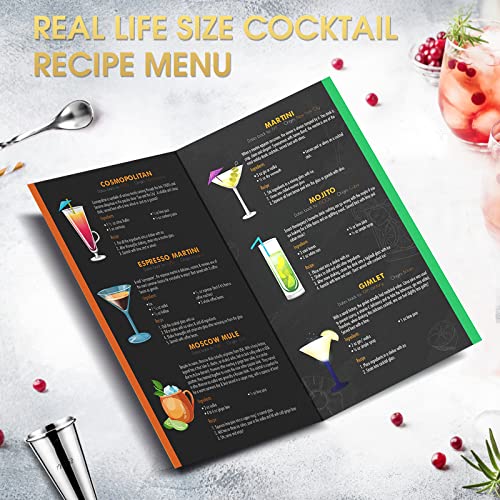 TEAVAS Mixology Bartender Kit with Japanese Jigger & Stand - 25 Piece Stainless Steel Cocktail Making Set with Shaker, Strainer, Mixer, Spoon, Muddler -Barware Accessories for Home Bars & Bartending - Image 3