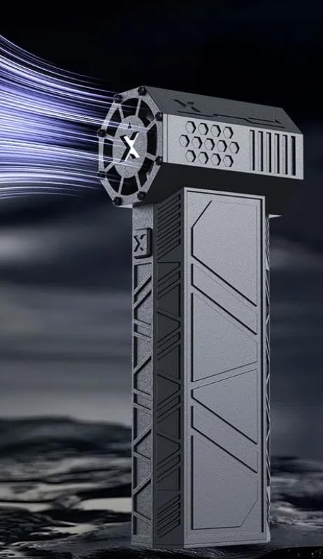 key ターボブロウ キャンプ用 ハンディターボジェットドライ 掃除 ミニサイズブロワー雪コンパクト 【インジケーターパティオガゼボガーデンガレージシ】 強力小型バッテリー内