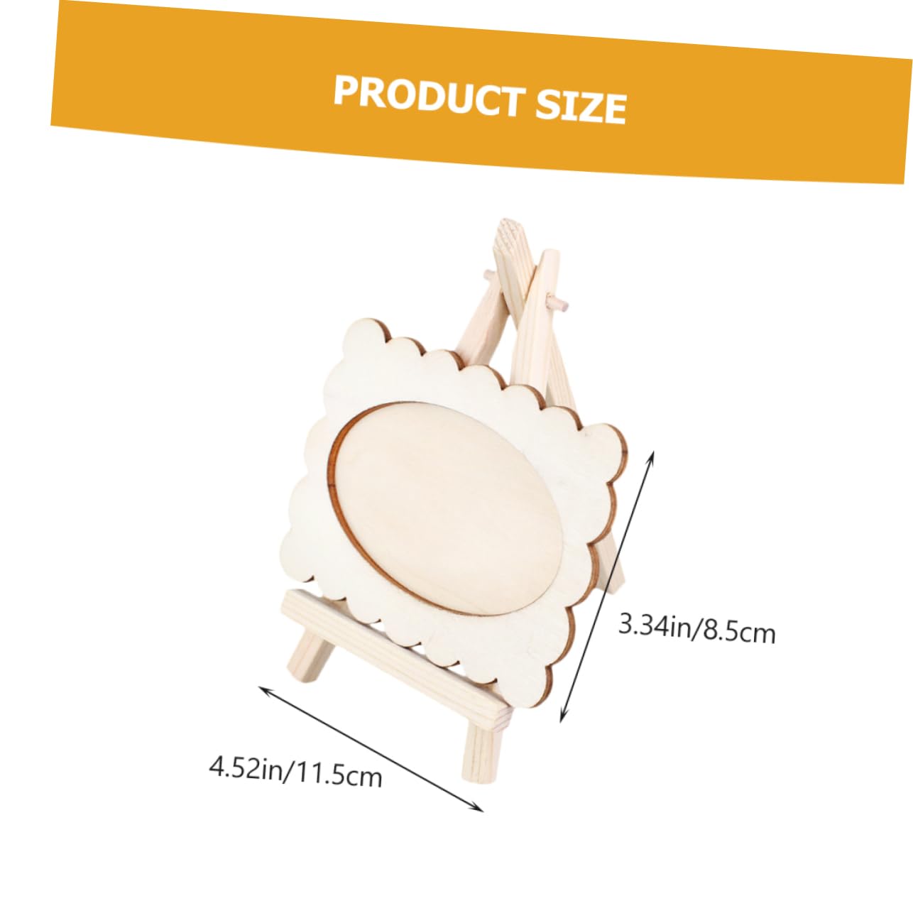 Alipis Changeable Kids Artwork Frame Wooden Sketch Pad Handmade Art Craft Diy Painting