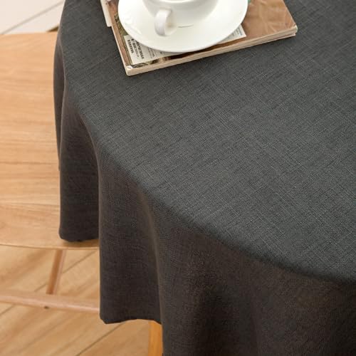 Simurq Table Cloth Round, Grey, 11.8 inch (Round) - Image 2