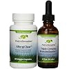 العلاجات الأصلية AllergiClear و BronchoSoothe 2 fl oz