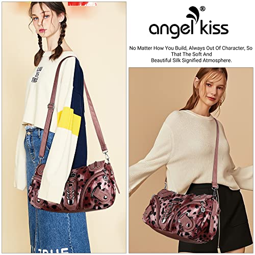 Image of Angelkiss Hobo Purses and handbags for Women Satchel Handbag Women Purses Large Daily Shoulder Bags