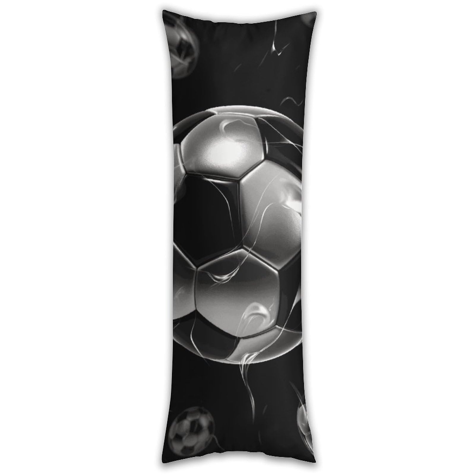 Taie d'oreiller super douce noire 50x137 cm idéale pour vos moments de lecture au lit