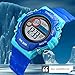 TONSHEN Relojes Niños Deportivo Múltiples Colores LED Luz Impermeable 50M Resistente al Agua Digital Electrónica Multifuncional Plastico Reloj de Pulsera y Goma Correa Imagen de TONSHEN Relojes Niños Deportivo Múltiples Colores LED Luz Impermeable 50M Resistente al Agua Digital Electrónica Multifuncional Plastico Reloj de Pulsera y Goma Correa