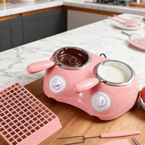 Chocolate Melting Pot con Doble Recipiente y Moldes miniatura 3