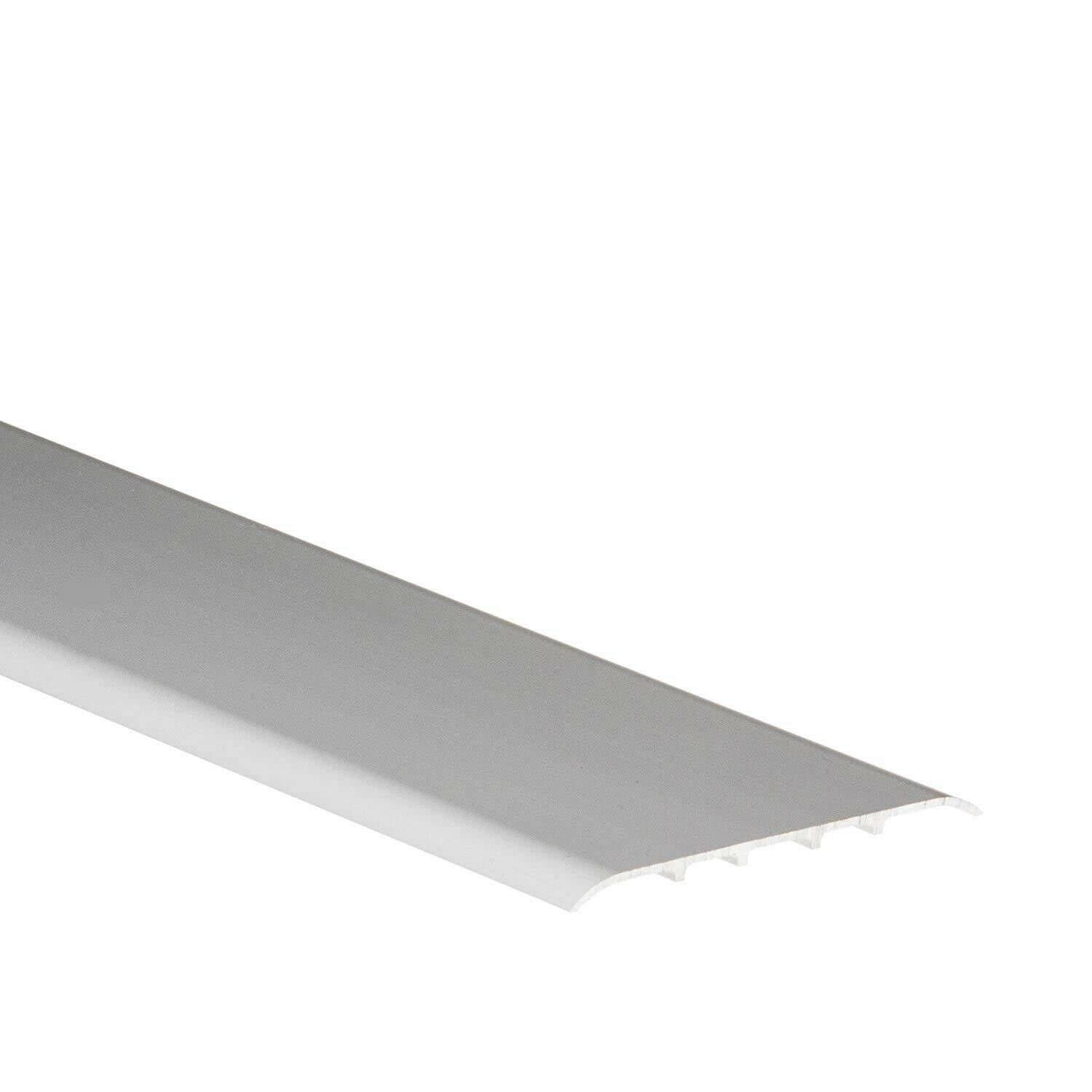 Finishing Silver 0.93M (36.61") Length, 80 Mm (3.15") Width Carpet Cover Aluminium Door Bars Threshold Tmw Profiles 80W (Silver)