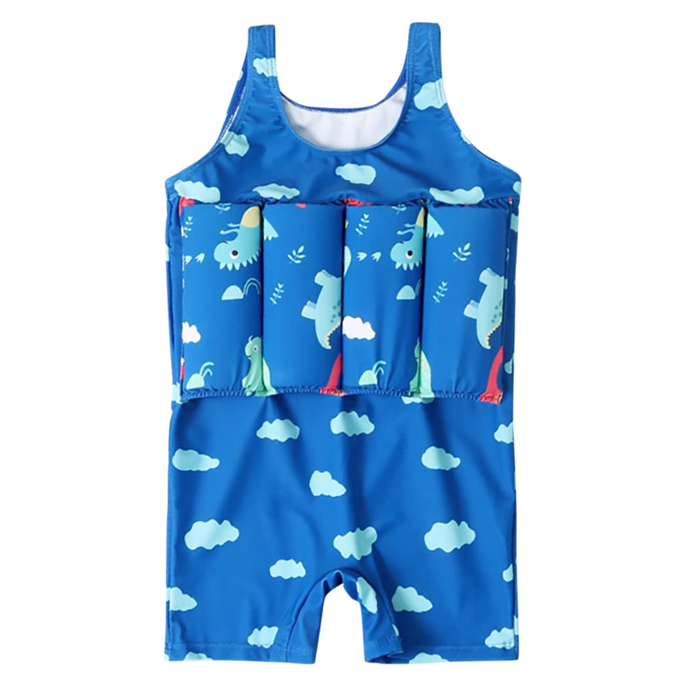 Kids Float Swimsuit Buoyancy Sticks for Baby Boys Girls One Piece Floating Swim Vest Training Aid Swimwear