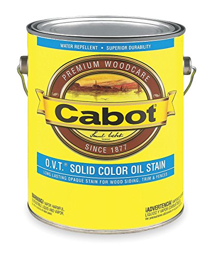 Solid Oil Stain, Ultra White, Flat, 1gal