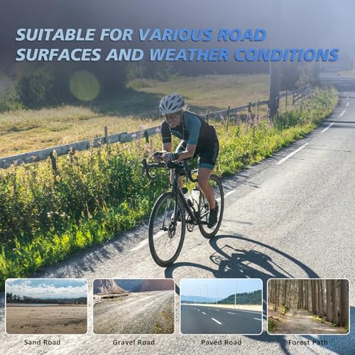 2 PCS 700C Replacement Bike Tire, 700x38C 40-622 Road Bike