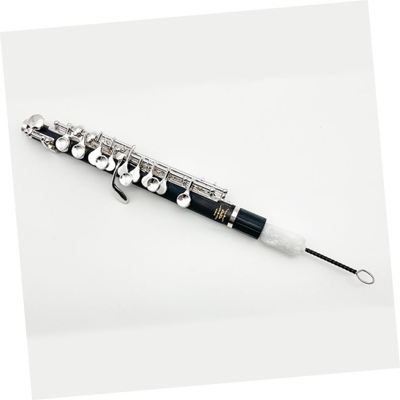 Cepillo de Limpieza para Flauta de Algodón Suave, Hisopo Reutilizable para Interior de Flautín, Kit de Limpieza para Mantenimiento y Cuidado del Instrumento Musical