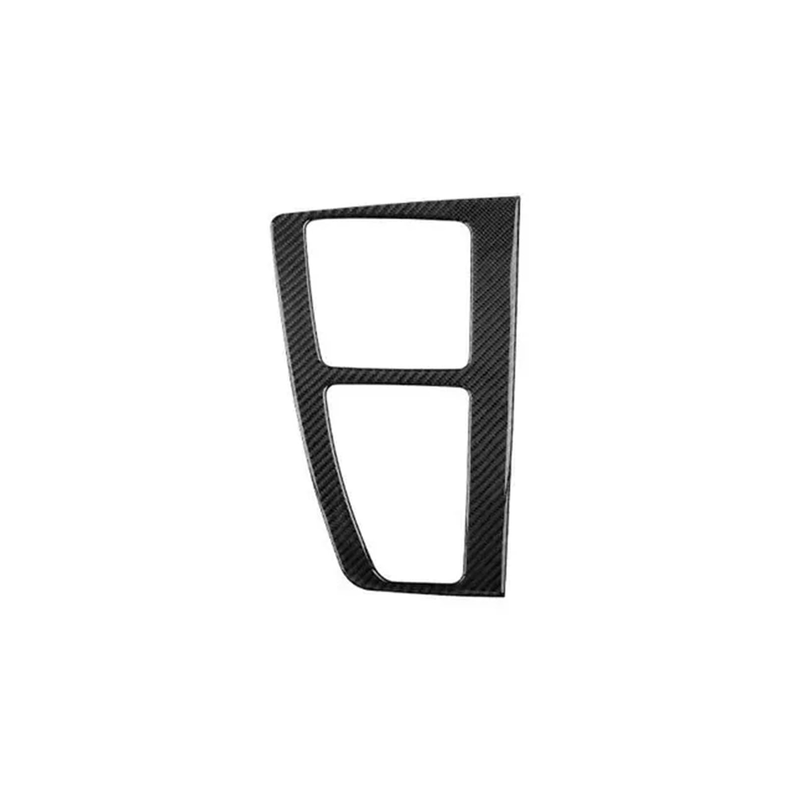 Trim Sticker Accessories Car Gear Shift Panel Sticker Interior Central Console Carbon Fiber Trim Cover for Q5 SQ5 2018 2019 2020 2021 2022 Car Interior Decoration(B RHD)
