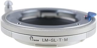 Pixco マウントアダプターリング ライカMレンズ Lマウントカメラ用 調整可能マクロヘリコイド付き SL3 S9