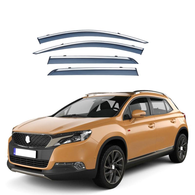 Déflecteurs de vent de voiture Citroen DS6 pour rouler sous la pluie sans buée