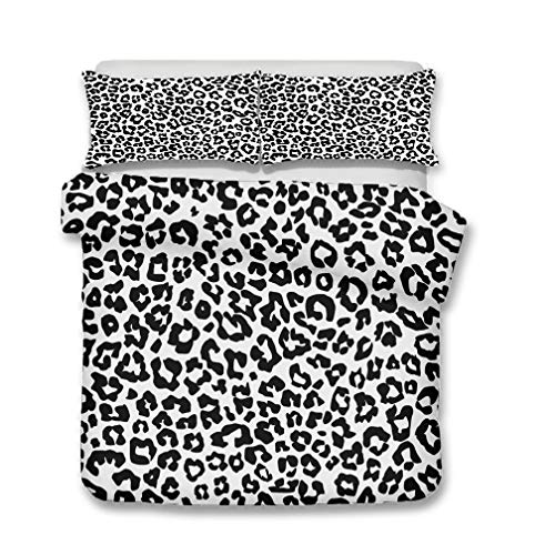 Gaveno Cavailia Bettwäsche-Set, Zebramuster, luxuriös, Bettbezug und Kissenbezüge, Polyester-Baumwolle, Einzelbett