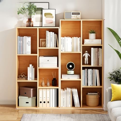 - Scegli tra una gamma di stili e colori per abbinarli all'arredamento della tua casa. Che tu preferisca un elegante nero o una finitura bianca nitida, questa esclusiva libreria girevole per mobili valorizza facilmente il tuo soggiorno, la tua camera da letto o il tuo ufficio.