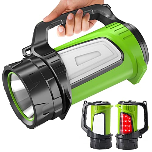 Maclean MCE345 Linterna LED 3en1, función powerbank, 3 modos de luz, 5W XM L T6, Blanco frío 6500K, 3,7V 3x18650, 4500mAh,