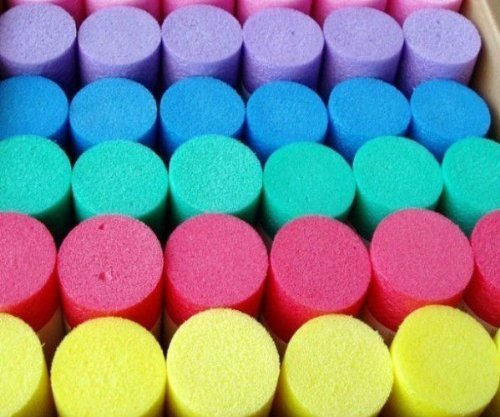 Davidamy's gift Pool Noodles Swimming Pool Aid Fill Center No Hole Assorted Color 58