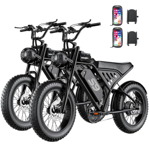 Image of ASKGO S9 Electric Bike for Adults, 2500 Peak Electric Dirt Bike, 28Mph, 65Miles Range, All-Terrain Fat Tire, Off Road E Bike with NFC Unlock & Cruise Control