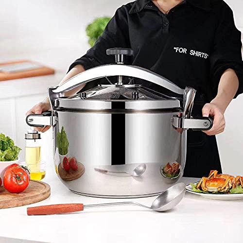 Quick-High-Pressure-Cooking-PotLarge-Capacity-Stainless-Steel-Pressure-Cooker-Easy-to-Use-3-Security-Systems-Suitable-for-Gas-Stove-Induction-CookerSilver-26L