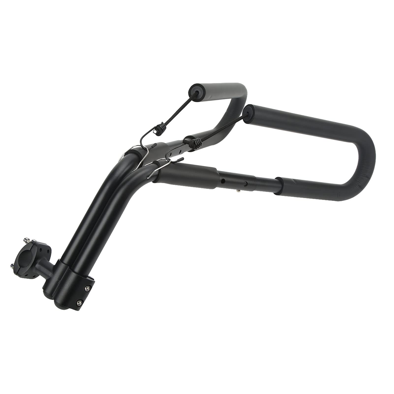 Support de Vélo pour Planche de Surf, Ensemble de Supports Muraux en Métal Robuste, Cintre Amovible pour Planche de Surf pour Vélos de Route, VTT, Noir