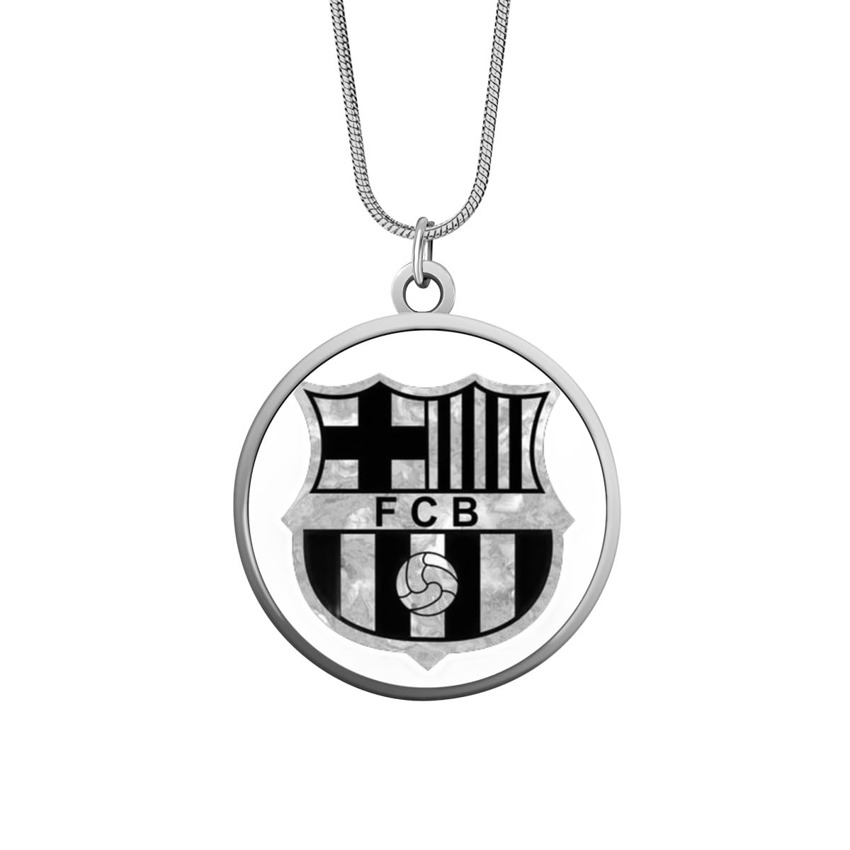 Amazon.co.jp: FC Barcelona (3) Necklace, Accessory, Pendant