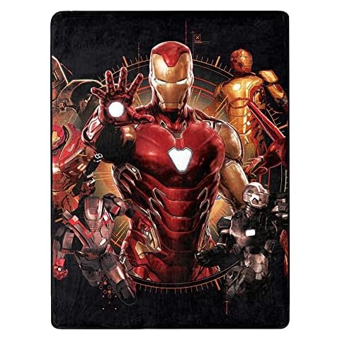 Northwest Iron Man Iron Legacy Silk Touch Throw Blanket Cover