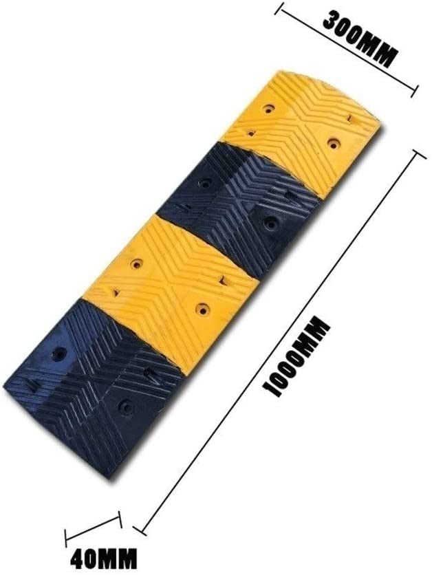 Ralentisseurs en caoutchouc haute densité pour rampe de véhicule durable - 5