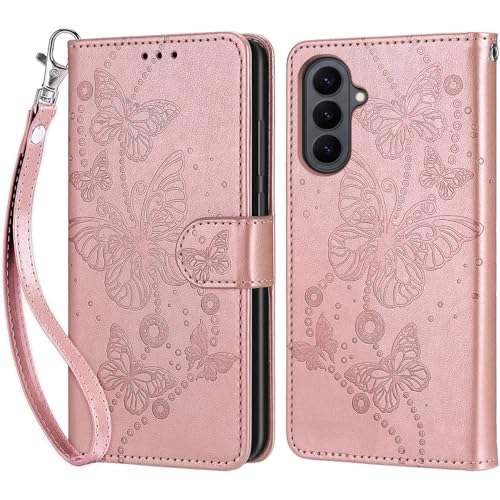 Coque pour Samsung Galaxy S26 Plus, Housse Etui Portefeuille Cuir Multifonction, Fermeture...
