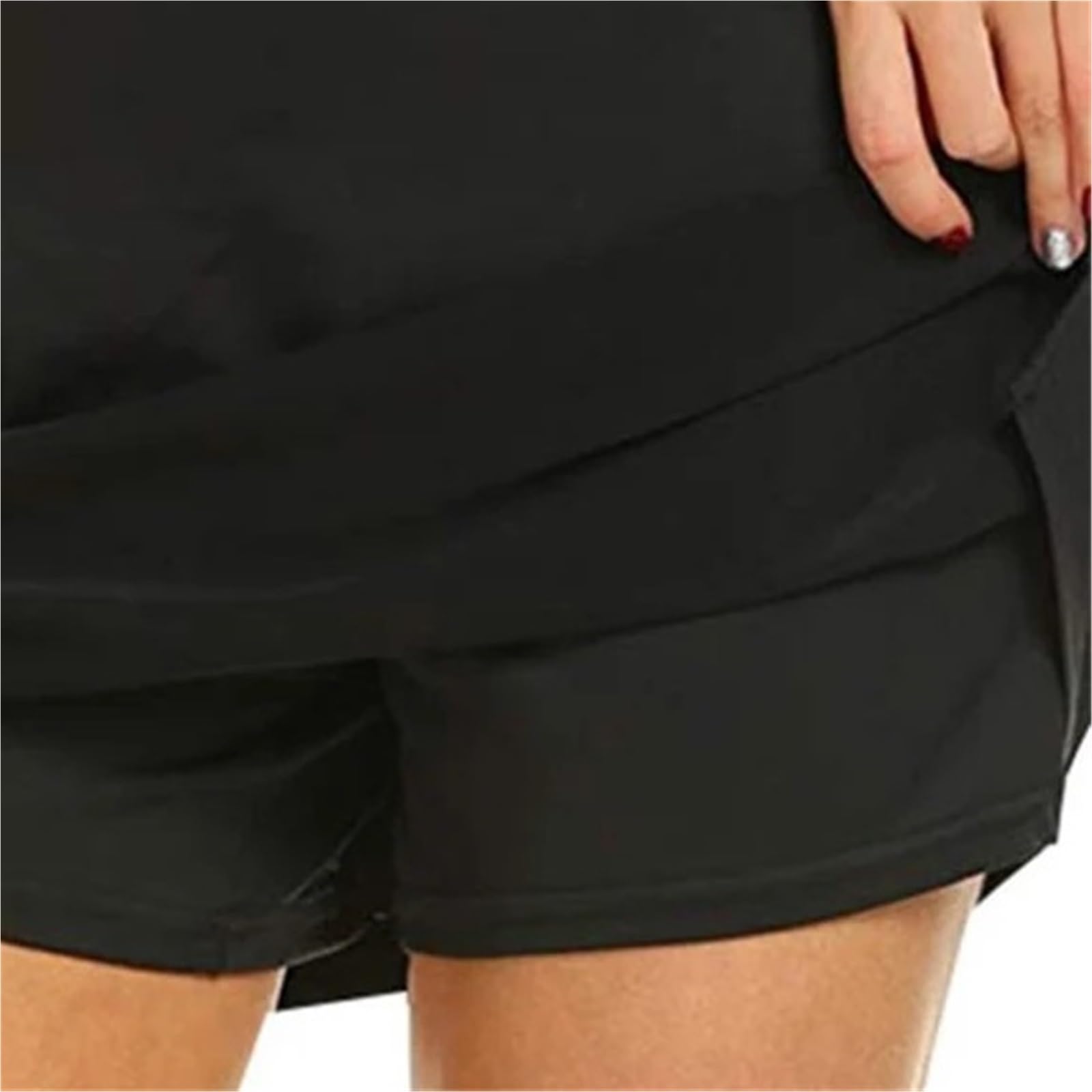 Gonne da Tennis plissettate Donna, Eleganti gonne Sportive for Esterni, Gonna Corsa a Vita Alta con Pantaloncini per Donna