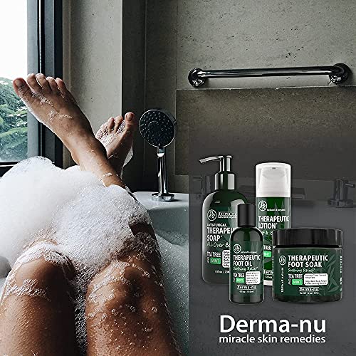 Antifungal Soap And Antibacterial Body Wash - Body Acne Wash, Tea Tree Soap With Tea Tree Oil For Jock Itch, Athletes Foot, Body Odor, Nail Fungus, Ringworm, Eczema & Back Acne Body Wash - 2 Pack #TOP5