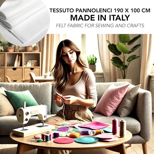 Tissu en feutre violet pour patchwork et ateliers de couture