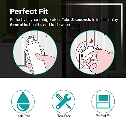 Amazon Com Icepure Nsf53 Premium Da29 000b Refrigerator Water Filter Replacement For Samsung Da97 a Rf28hmedbsr Rf263beaesr Hdx Fms 2 Haf Cin Exp Rf4287hars Rf28hfedbsr 2pack Appliances