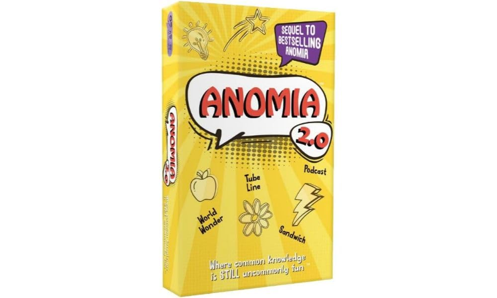 COILEDSPRING Games | Anomia 2.0 | Card Party Game | Ages 10+ | 3-6 Players | 30 Minutes Playing Time