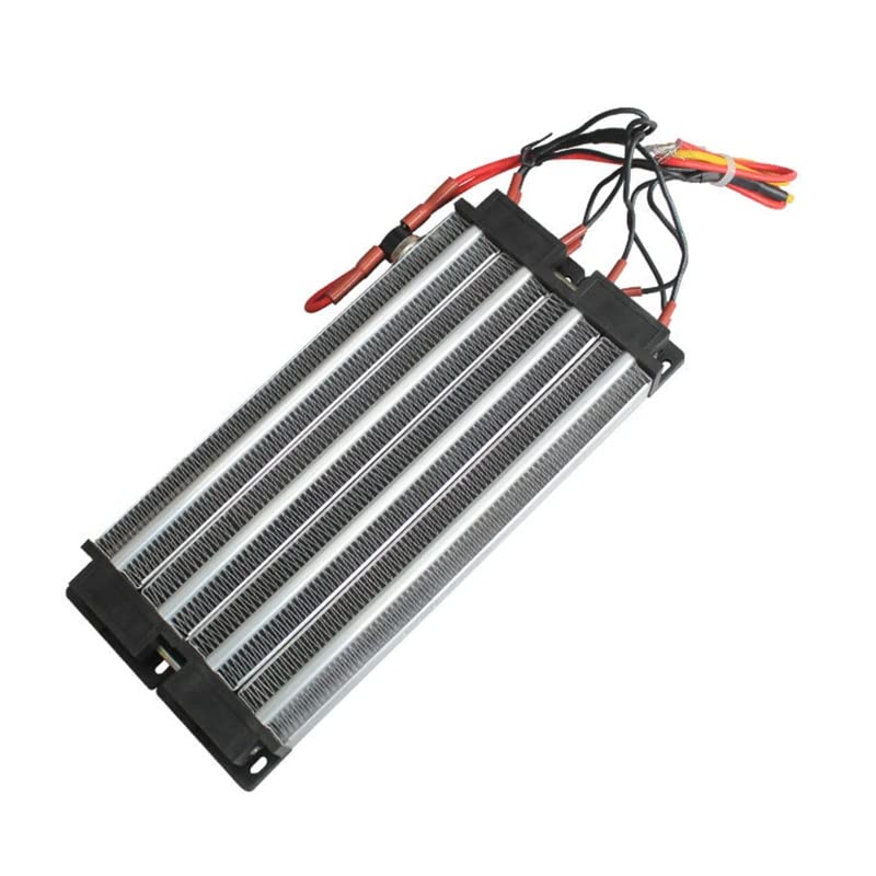 Accesorios para herramientas Elemento calefactor PTC de 220V y 2000W, calentador de aire de cerámica PTC aislado, calentador de ventilador eléctrico PTC, 10 s, genera rápidamente calor duradero