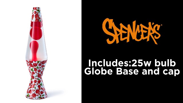 LAVA アンティークプリントSサイズ Spencer Gifts Lava® Lamp - 14.5