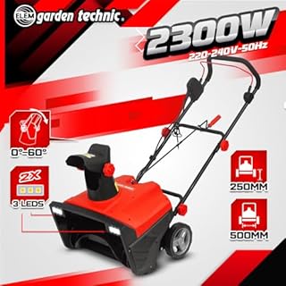 Schneefräse Elektro 2300 Watt - 50 cm - max. Elem Garden Technic