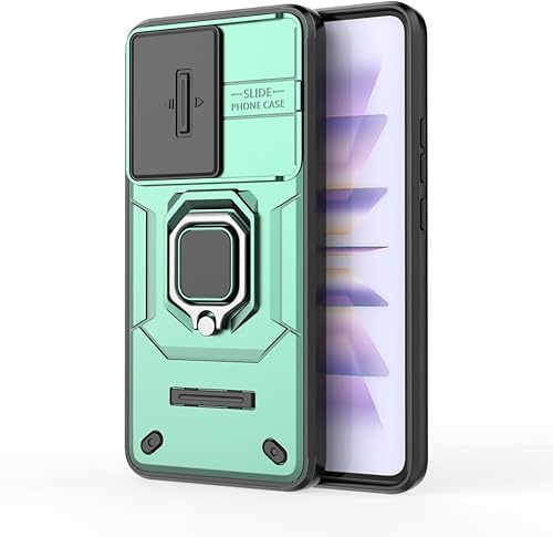 Vista 160 de Compatible con carcasa de soporte Honor 90 5G, con cubierta deslizante para lente de cámara compatible con funda Honor 90 5G REA-AN00 REA-NX9