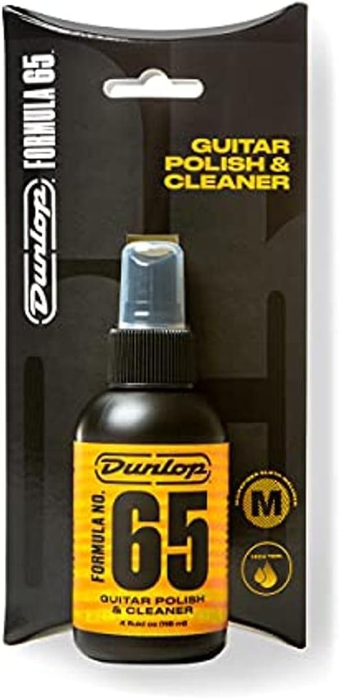 Dunlop 654C Formula 65 Polish & Cleaner with Cloth : Musical Instruments
