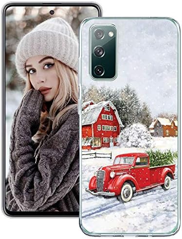Amazon Com Galaxy S Fe 5g Case Clear Compatible With Samsung Galaxy S Fe 5g 6 5 Cell Phone Case Silicone Shockproof Bumper Cases Cute Deer Snowflake Christmas Slim Protective Cover For Galaxy S