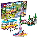 Dieses LEGO Friends Camping-Abenteuer-Set enthält insgesamt drei Mini-Puppen: die beiden Mädchen Stephanie und Emma und Ethan, eine Waschbär-Tierfigur