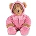 Vermont Teddy Bear Stuffed Animal - Pink Teddy Bear, 18 Inch, Brown, Super Soft