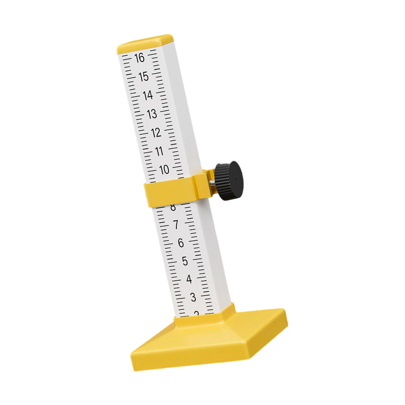 Rgybao Yellow Height Ruler Accurate Measuring Instrument With Alloy Abs Build Masonry Leveling Structure Upgrades For Excellent Slab Placement Equal Height Ruler Spirit Ruler Leveling Tool Floor Tool Height Measuring Equal