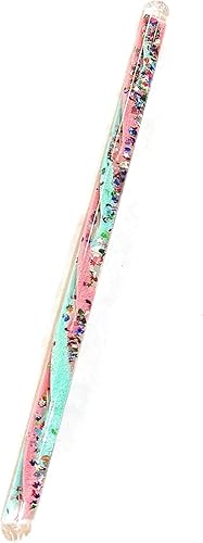 Miniatura 3 de Varita de mano con purpurina en espiral (un color de varita de 11 pulgadas como se muestra)