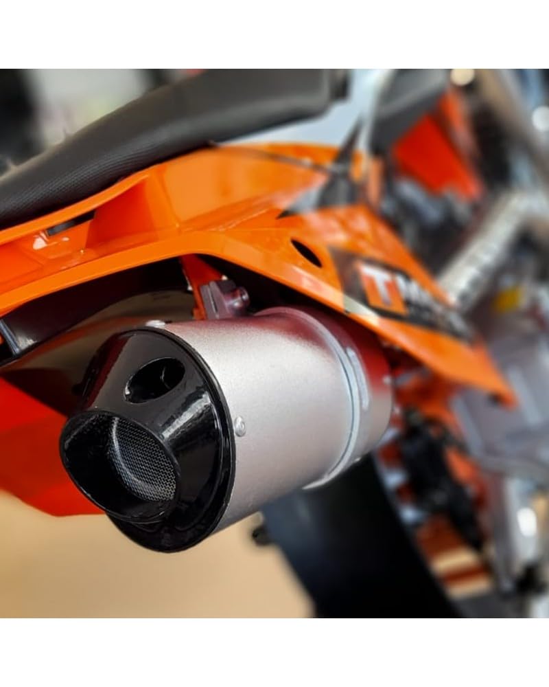 T-MOTO Pitbike Zeus 125cc Ruota 17/14, Motocross 4 Tempi, Moto cross a Benzina 75 Kg, Off Road Ragazzi e Adulti